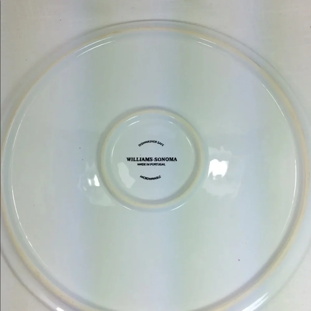 ⭐️Williams Sonoma Retro Style Camembert Cheese La Piece Serving Plate Platter